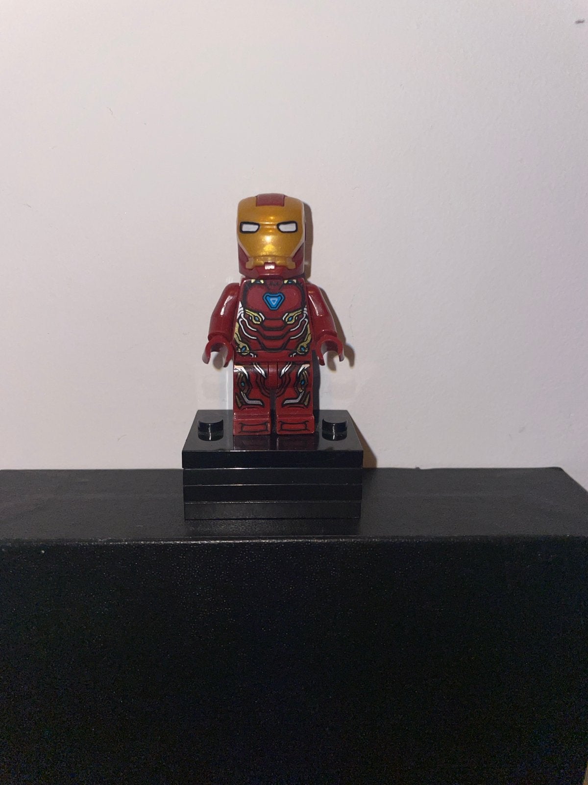 Lego Marvel Iron Man Minifiguur custom, Kinderen en Baby's, Speelgoed | Duplo en Lego, Zo goed als nieuw, Lego, Minifiguur, Inclusief minifiguren
