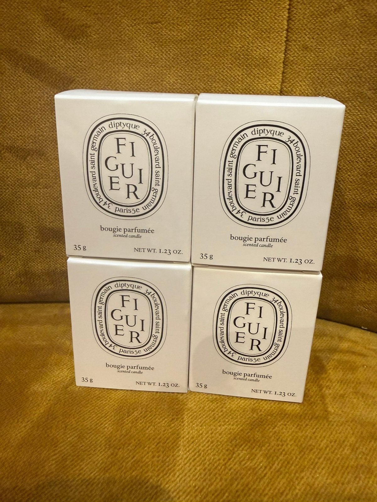 Diptyque – Figuier Candle (35 g), Ophalen of Verzenden, Nieuw, Wit