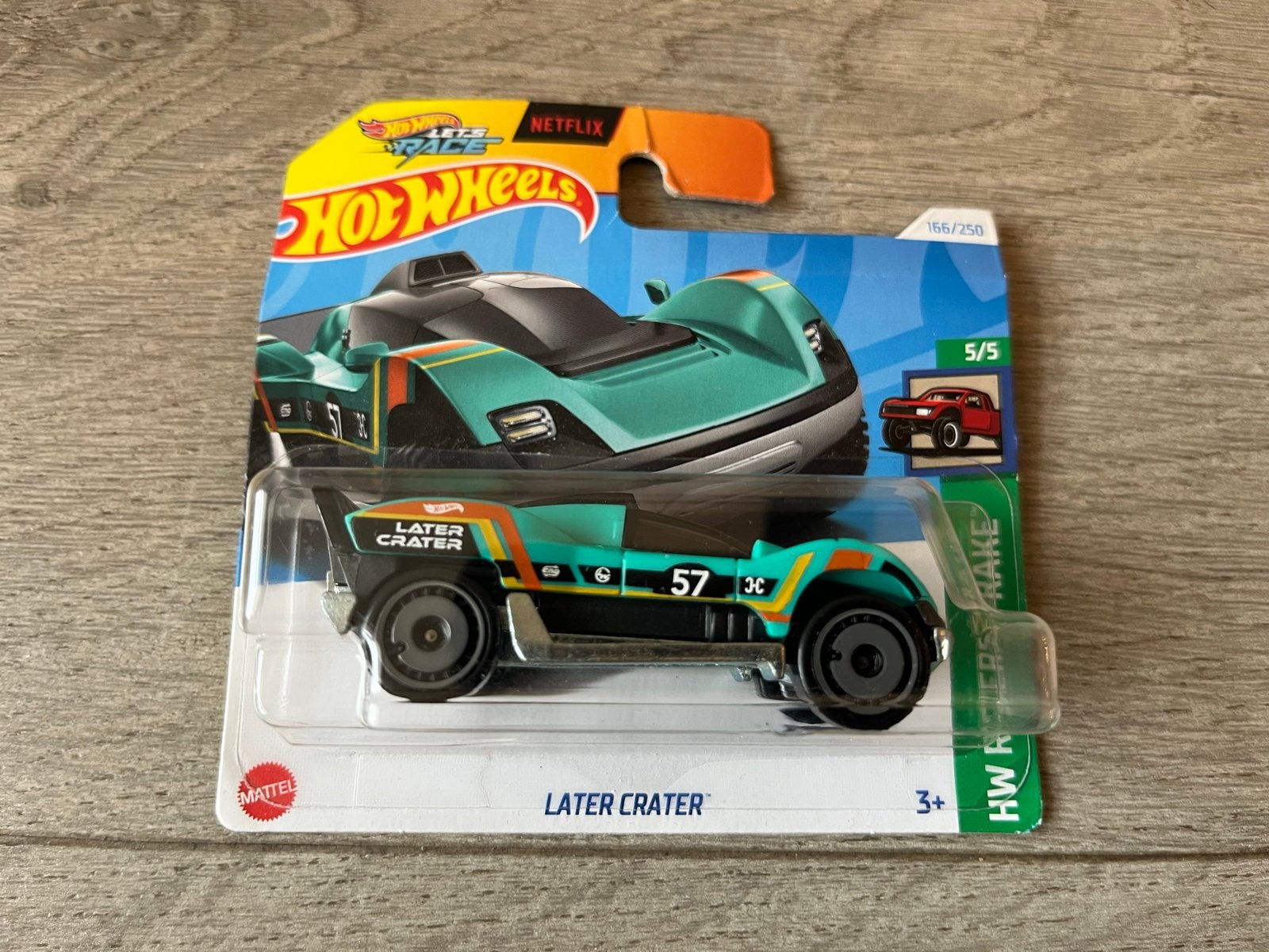 Hot Wheels Later Crater Netflix HW Rippers Wake 166/250, Ophalen of Verzenden, Nieuw
