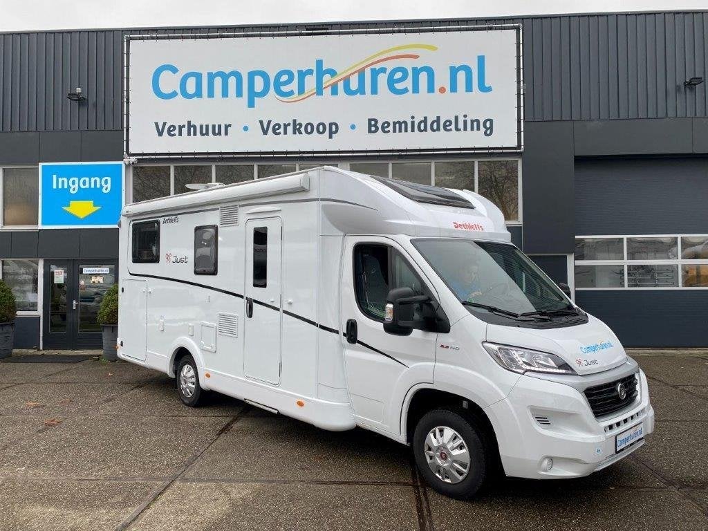 Dethleffs Just T 7052 EB - 45, Ringverwarming, Fiat, Bedrijf, Koelkast