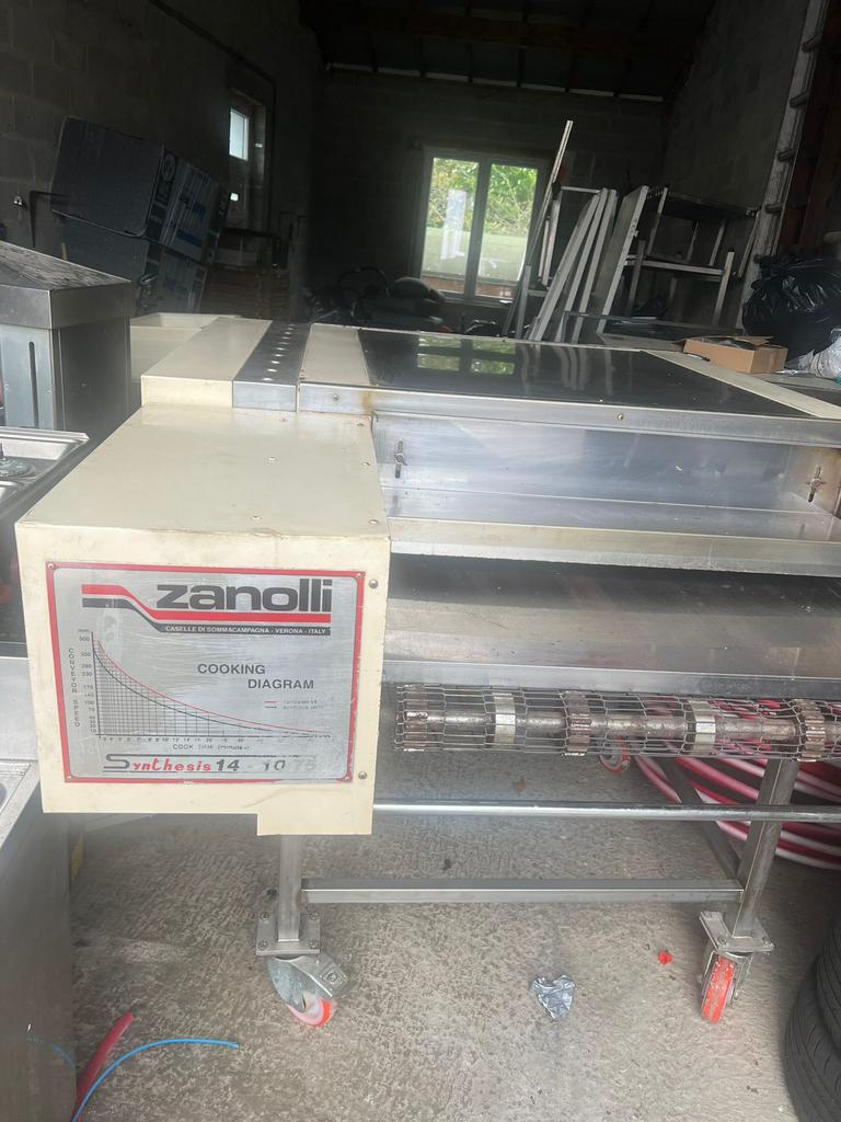 zanolli oven, Ophalen