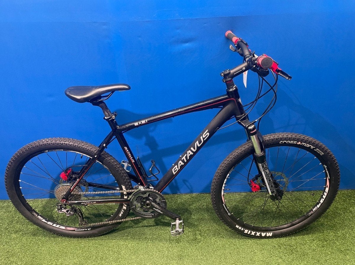 Batavus BA2.1 Heren Zwart, Fietsen en Brommers, Ophalen, Minder dan 10 versnellingen, Gebruikt, 26 inch