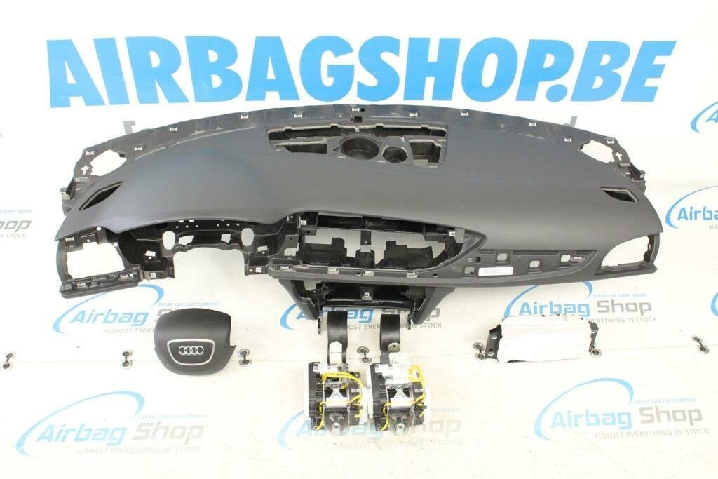 Airbag set Dashboard zwart speaker 4 spaak Audi A6 4G, Gebruikt, Ophalen of Verzenden
