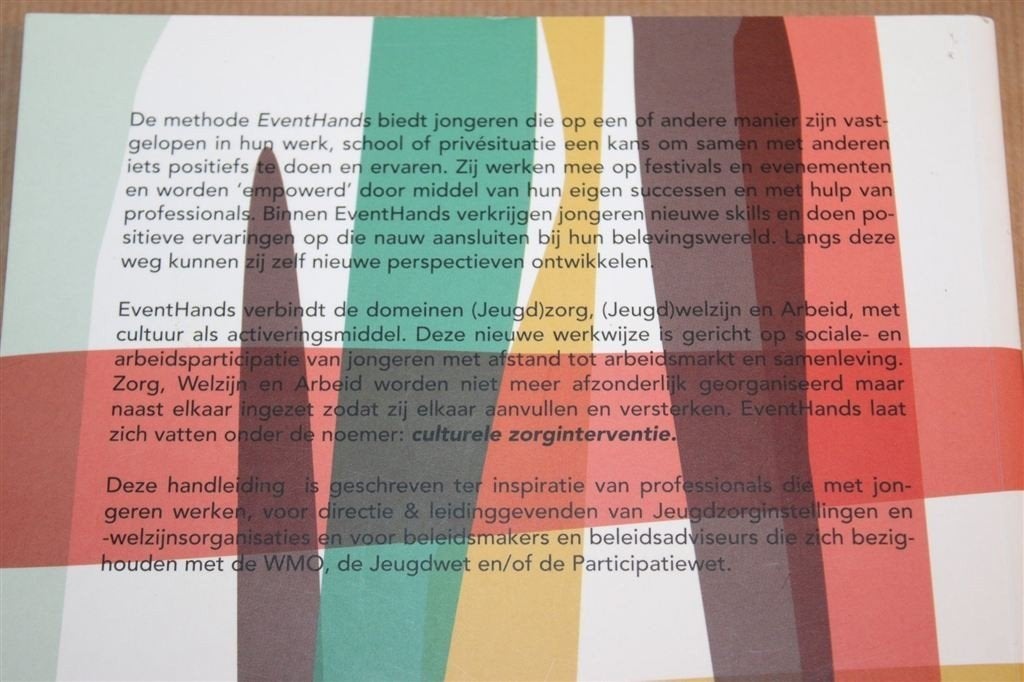 EventHands — Methode voor Jeugdzorg & Arbeidsparticipatie, Ophalen of Verzenden, Zo goed als nieuw, Nederland
