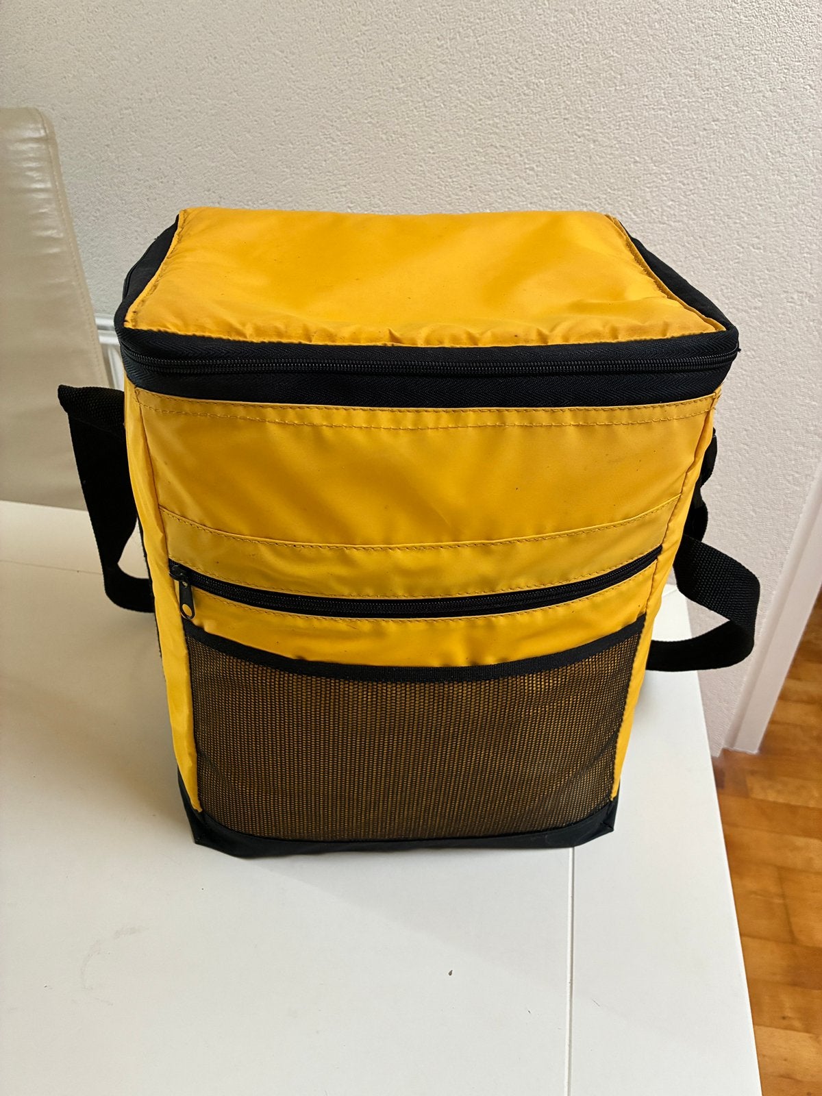 Koeltas met verstelbare draagriem 30x30x20cm, Caravans en Kamperen, Ophalen of Verzenden, Zo goed als nieuw, Koeltas, Koelelement