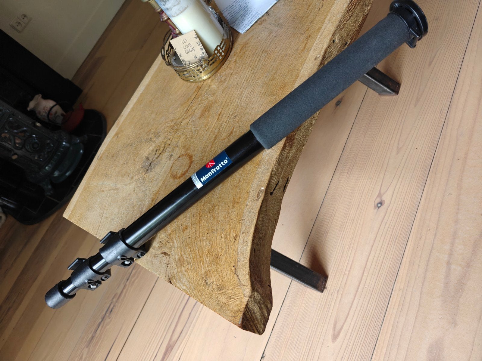 Manfrotto 681B monopod. Statief, Audio, Tv en Foto, Fotografie | Statieven en Balhoofden, Ophalen of Verzenden, 150 tot 175 cm