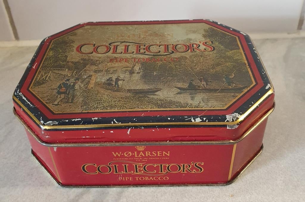 COLLECTORS, PIPE TOBACCO, W.O. Larsen, Ophalen of Verzenden, Gebruikt, Overige, Overige merken