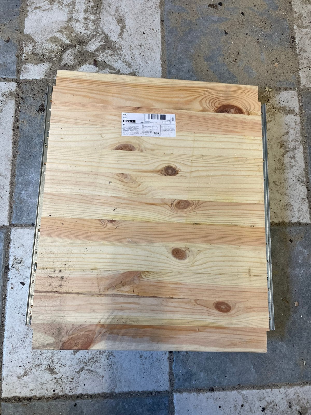 Ikea ivar planken 5 stuks 42 x 50 cm, Huis en Inrichting, Kasten | Wandmeubels, Ophalen, Zo goed als nieuw, Minder dan 150 cm