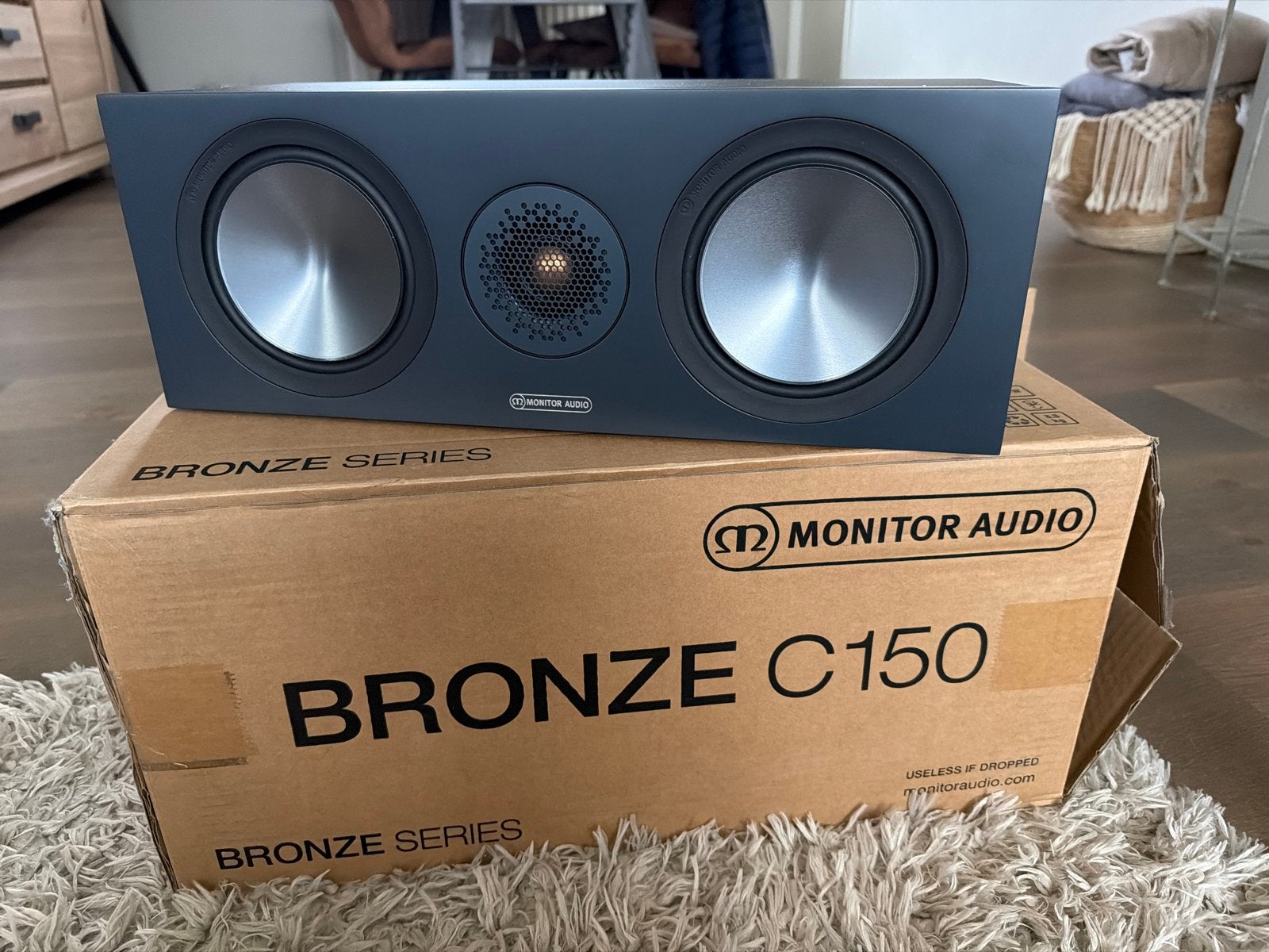 Ongebruikte Monitor Audio Bronze C150 Center Speaker, Audio, Tv en Foto, Luidsprekers, Ophalen of Verzenden, Zo goed als nieuw