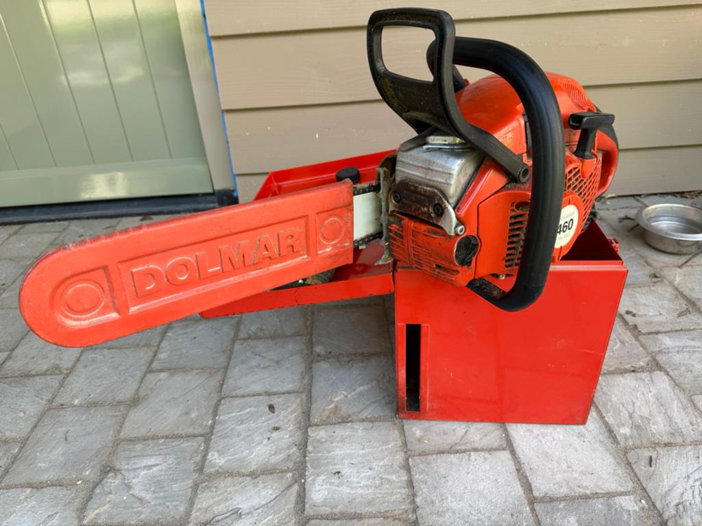 Kettingzaag Dolnar, Ophalen, Zo goed als nieuw