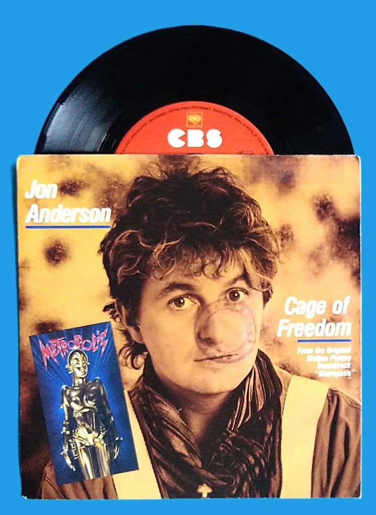 Jon Anderson - Cage of freedom, Verzenden, Zo goed als nieuw, 7 inch, Pop