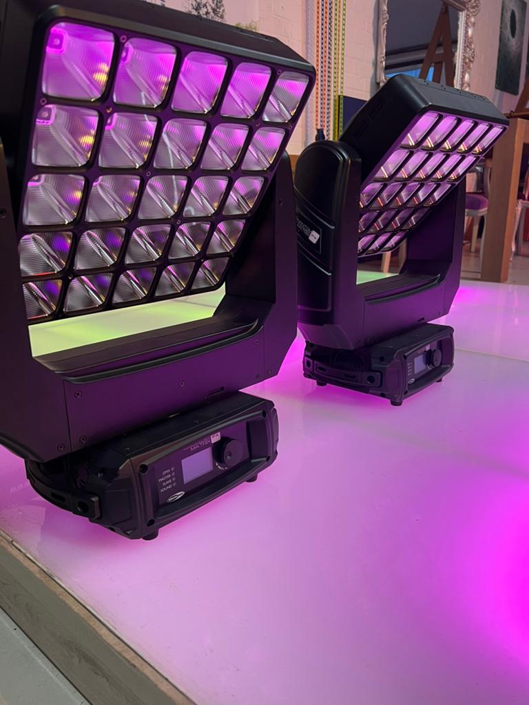 2x SHOWTEC PHANTOM MATRIX LED FX, Ophalen, Zo goed als nieuw, Licht