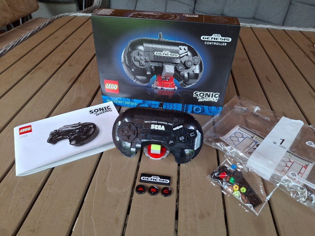 LEGO 40769 - Sonic the Hedgehog - SEGA Genesis Controller, Ophalen of Verzenden, Gebruikt, Compleet, Lego