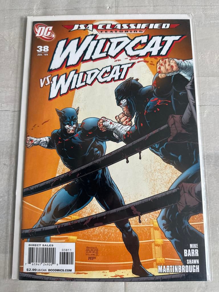 JSA Classified #38 Wildcat vs Wildcat DC Comics, Eén comic, Ophalen of Verzenden, Zo goed als nieuw, Amerika