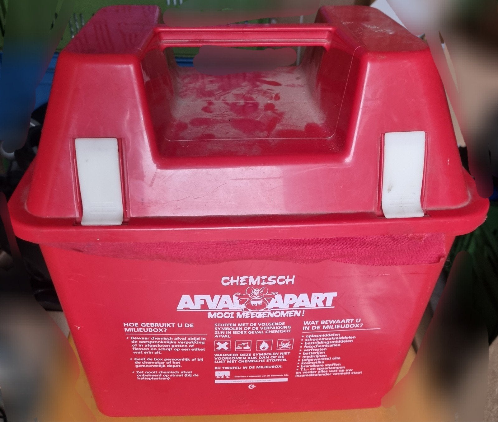 Chemobox gemeente Ede, Ophalen of Verzenden, 100 cm of meer, 60 cm of meer, 50 cm of meer