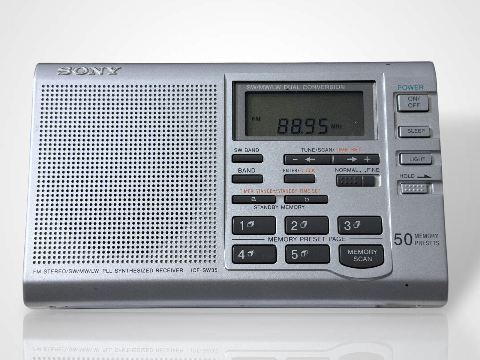 Sony ICF-SW35 Wereldontvanger - Topconditie