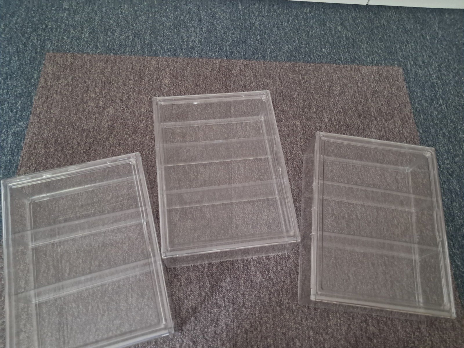 Transparant Acryl Vitrinekastje met 2 Planken, Ophalen, Gebruikt, Overige thema's, Lego