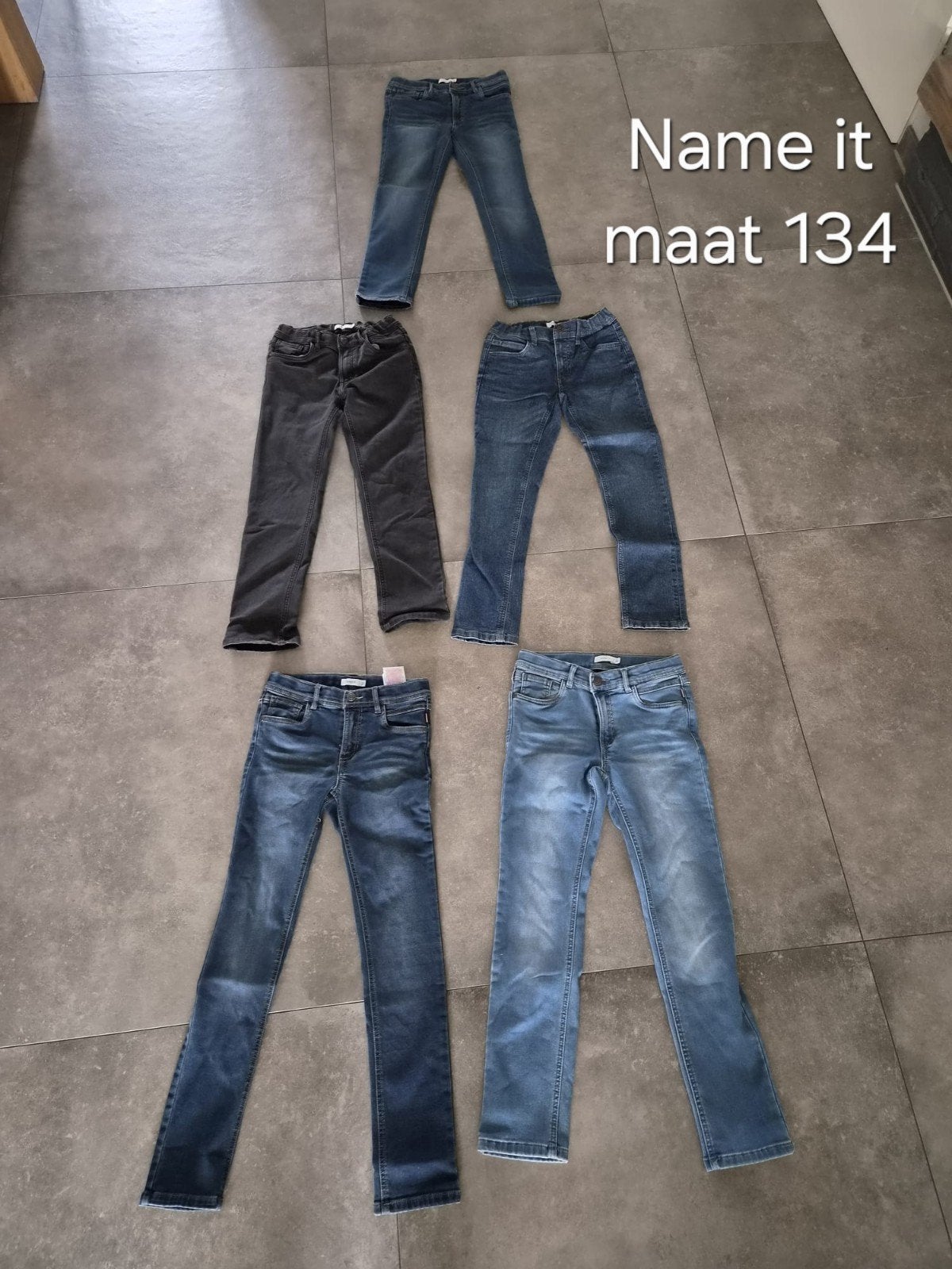 Name it jeans 5 stuks nieuw! maat 134, Ophalen of Verzenden, Nieuw
