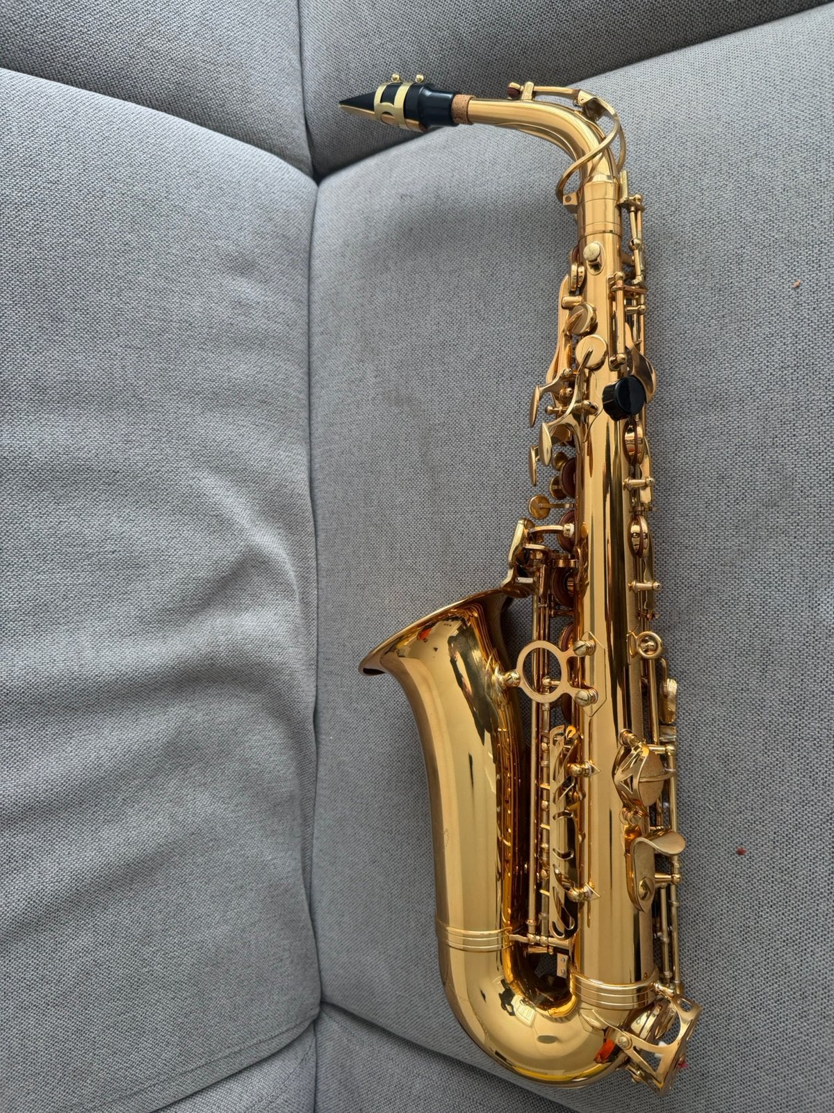 goude saxofoon glory, Muziek en Instrumenten, Blaasinstrumenten | Saxofoons, Ophalen of Verzenden, Zo goed als nieuw, Alt