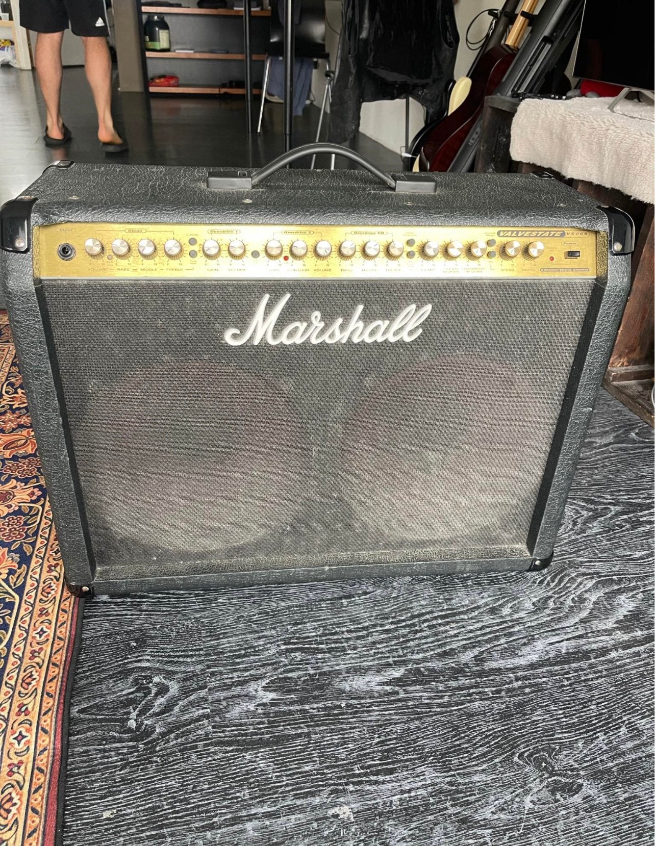 Marshall Valvestate VS265, Muziek en Instrumenten, Versterkers | Bas en Gitaar, Zo goed als nieuw, 100 watt of meer, Ophalen