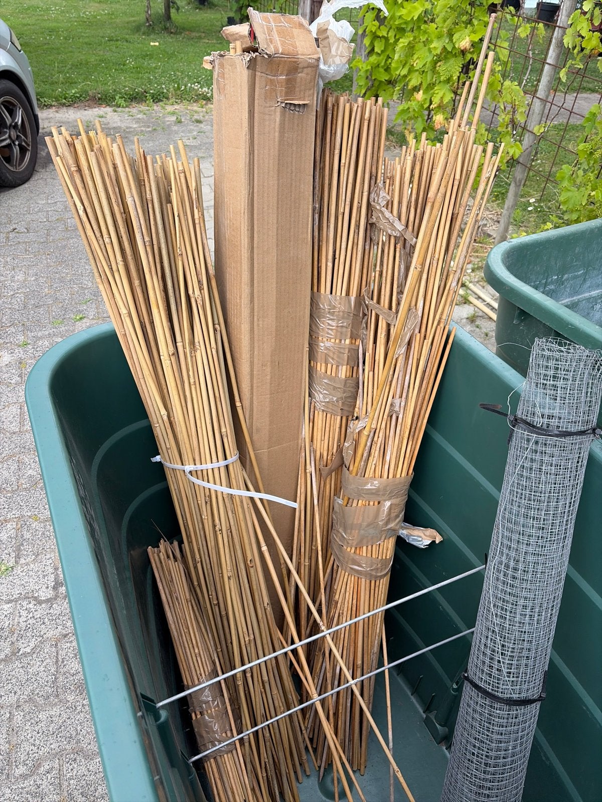 Bamboestokjes 1,40m - Ideaal voor tuin en planten, Ophalen, Nieuw