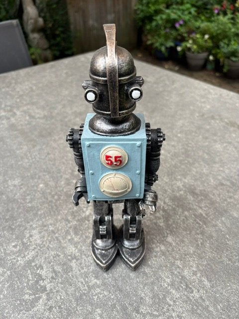 Steampunk Robot beeld/figuur, Ophalen of Verzenden, Zo goed als nieuw, Overige typen