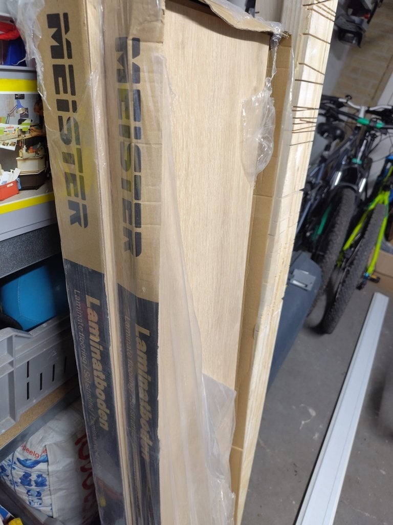 Restant laminaat (13 planken, gratis), Ophalen, 50 tot 150 cm, Nieuw, Minder dan 5 m²
