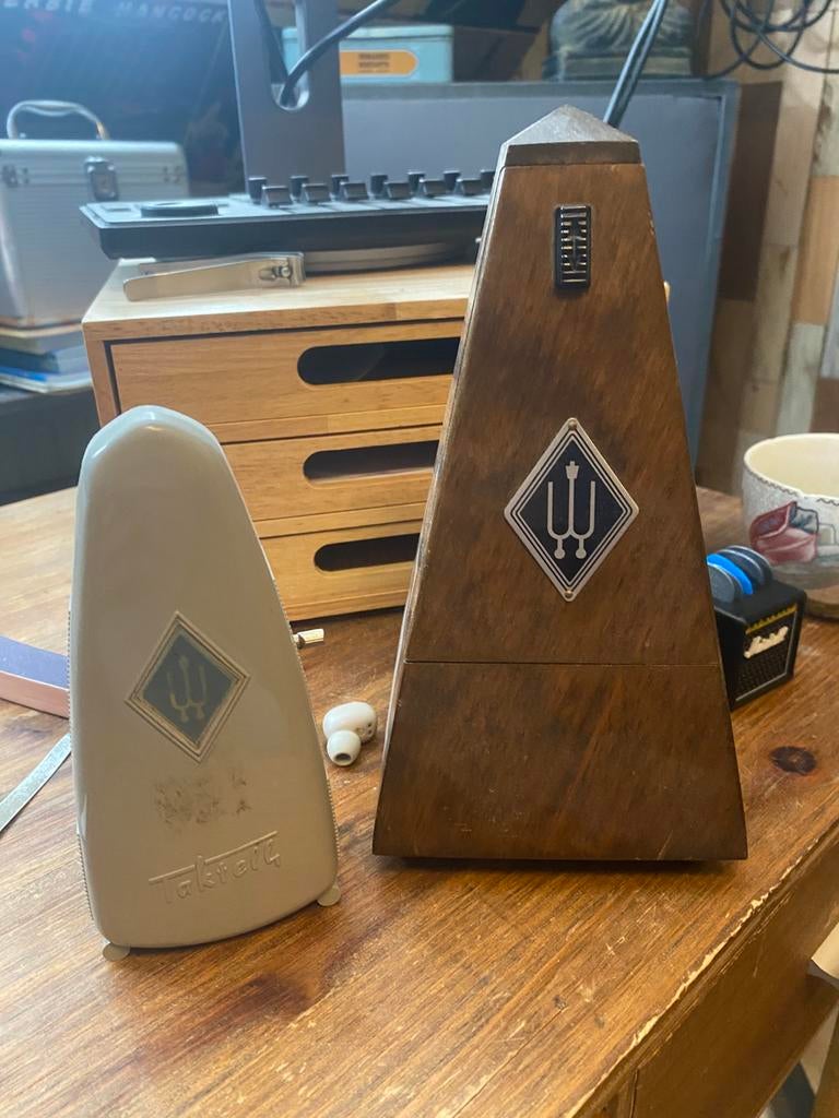 Metronoom Wittner 2x, Ophalen of Verzenden, Zo goed als nieuw, Drums of Percussie