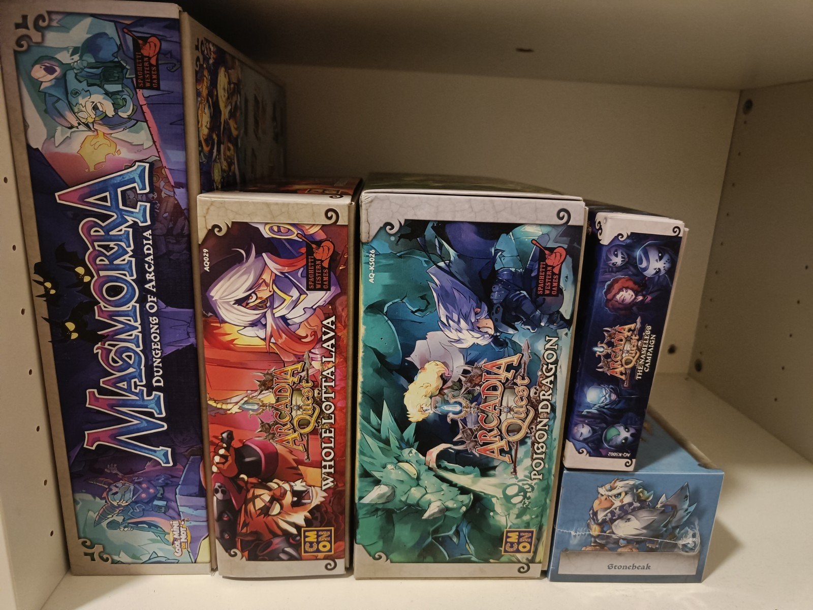 Arcadia Quest bordspellen en uitbreidingen, Hobby en Vrije tijd, Gezelschapsspellen | Bordspellen, Ophalen, Gebruikt, Cool Mini Or Not (CMON)