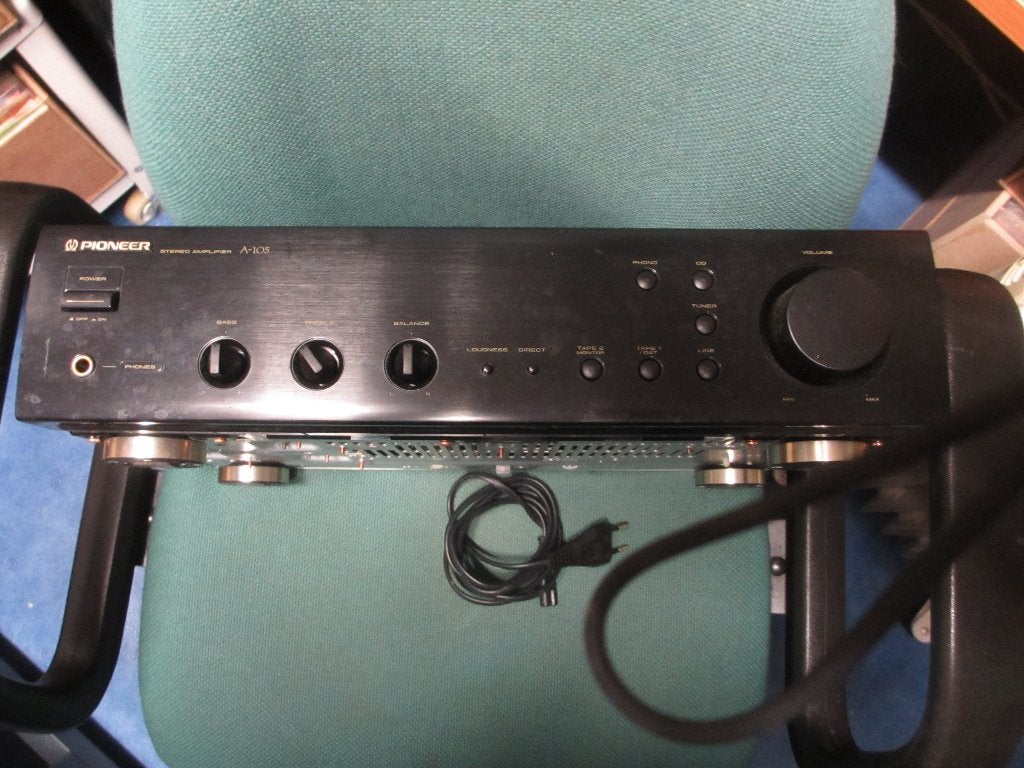 pioneer versterker, Audio, Tv en Foto, Versterkers en Receivers, Ophalen of Verzenden, Zo goed als nieuw, Pioneer, 120 watt of meer