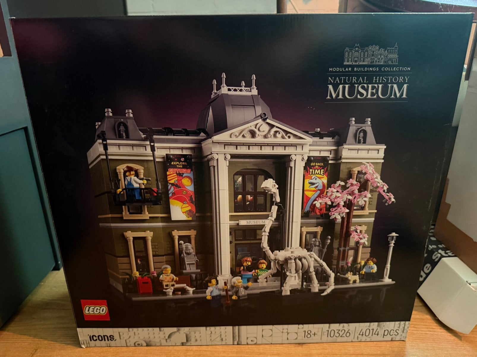 Lego 10326 natural history museum, Ophalen of Verzenden, Zo goed als nieuw