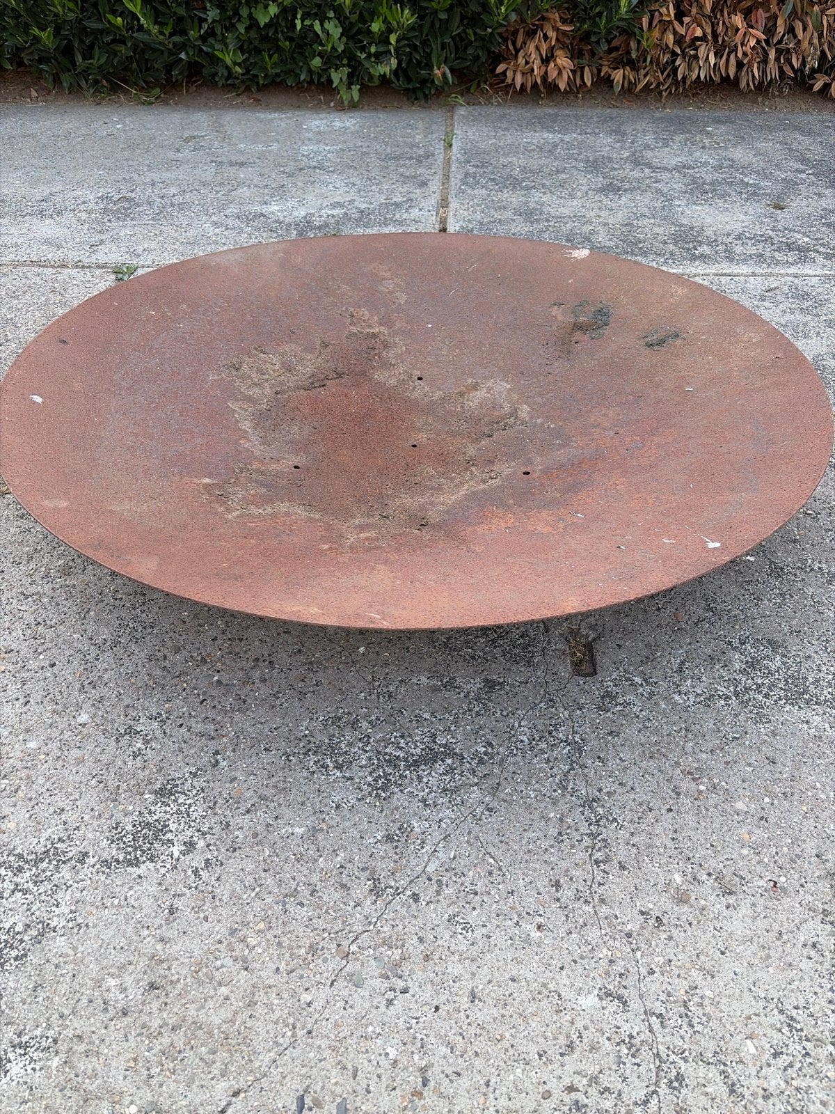 Grote cortenstaal vuurschaal - 120 cm diameter, Tuin en Terras, Ophalen, Gebruikt, Vuurkorf