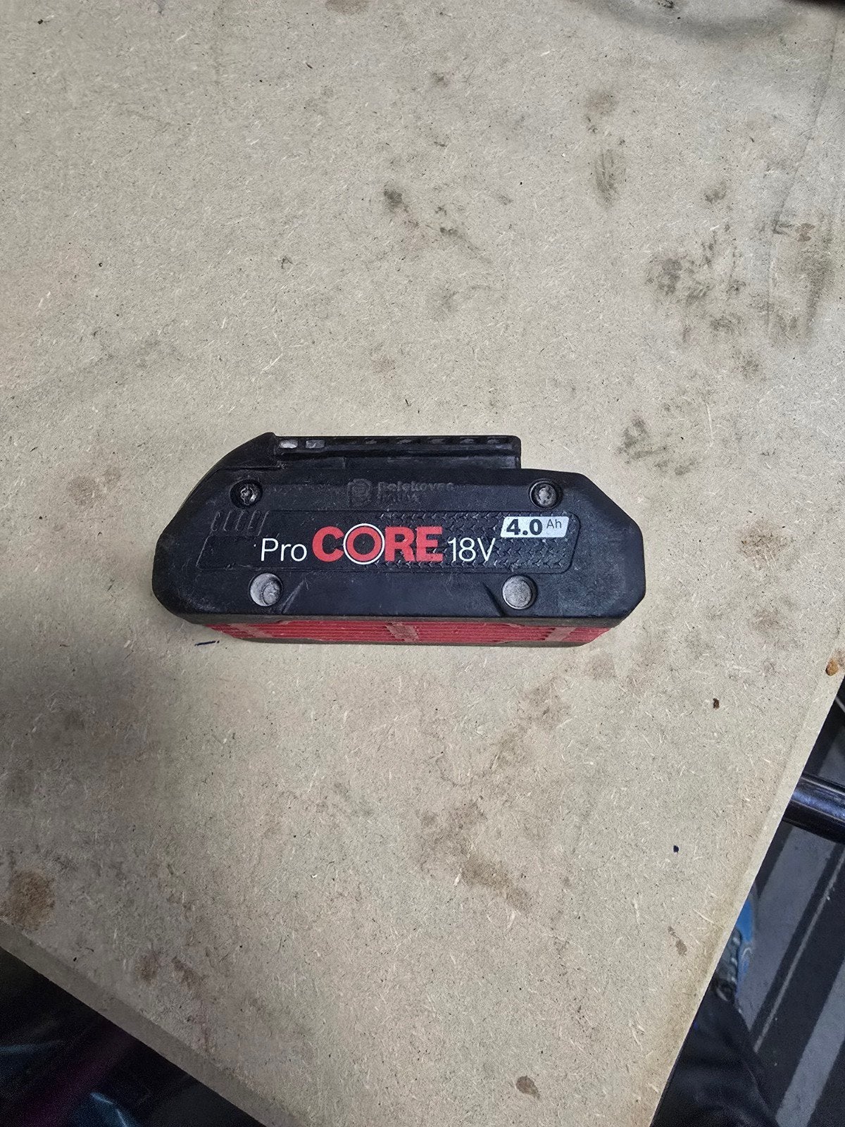Bosch 18V 4Ah ProCORE accu, Gebruikt