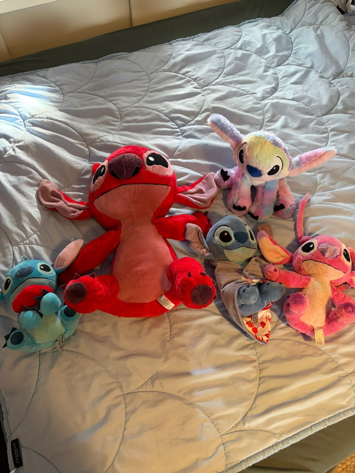 5 knuffels van Stitch !!, Ophalen of Verzenden, Zo goed als nieuw