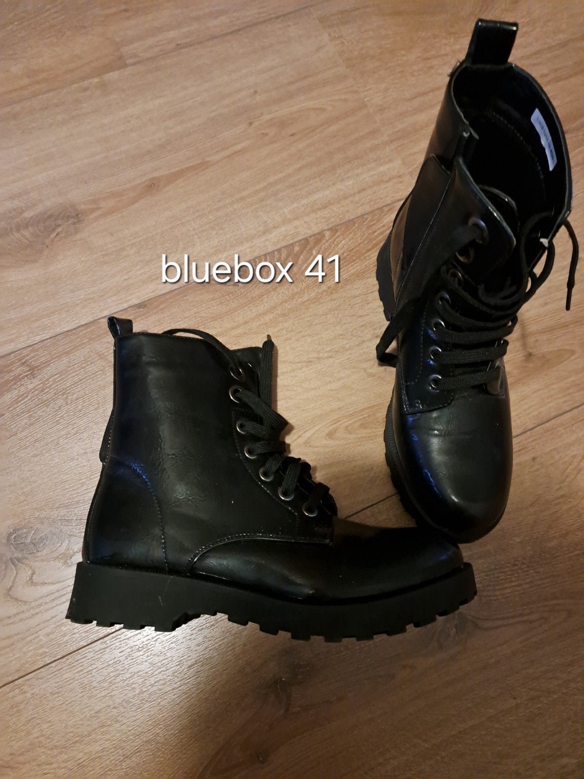 bluebox boots maat 41 zwart, Zwart, Lage of Enkellaarzen, Ophalen of Verzenden, Zo goed als nieuw
