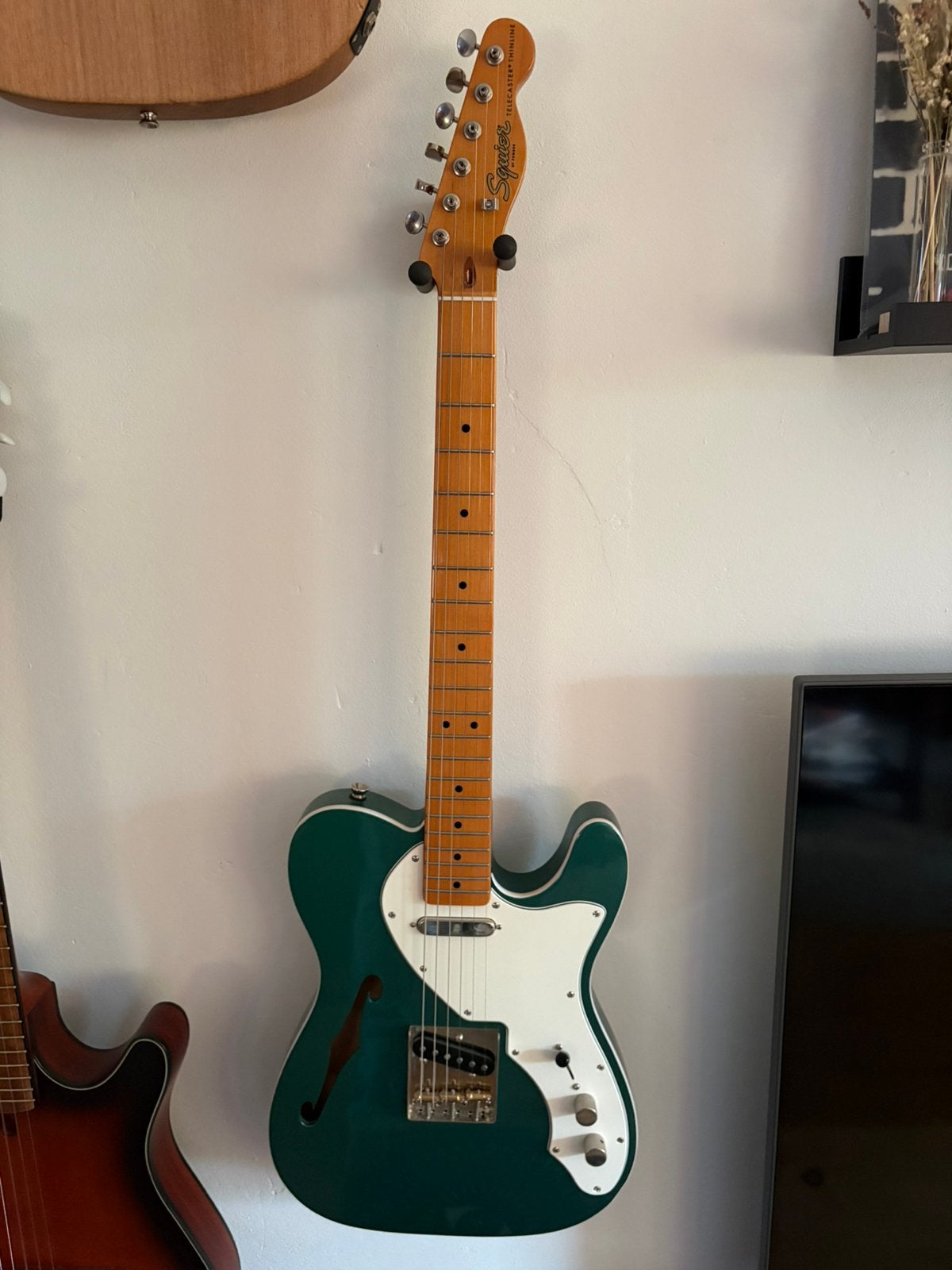 Squier FSR Classic Vibe 60s Thinline Telecaster, Muziek en Instrumenten, Ophalen, Zo goed als nieuw, Semi-solid body, Fender