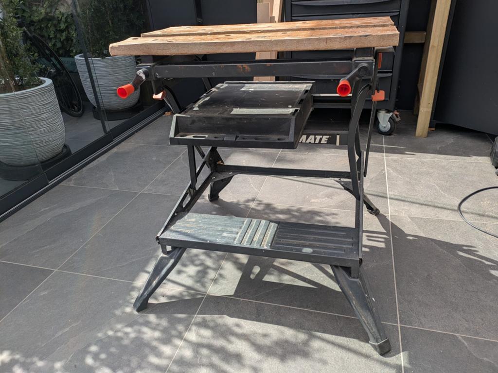 Black en Decker WM800 Workmate, Ophalen