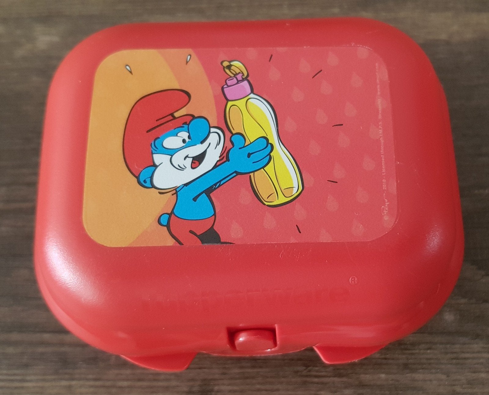 TUPPERWARE DOOSJE, Huis en Inrichting, Ophalen of Verzenden, Zo goed als nieuw, Rood, Bewaardoos