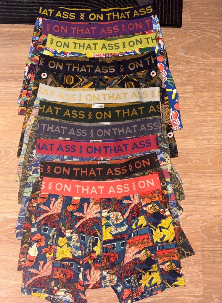 10 onderbroeken van On That Ass maat M, Ophalen, Overige kleuren, Boxer
