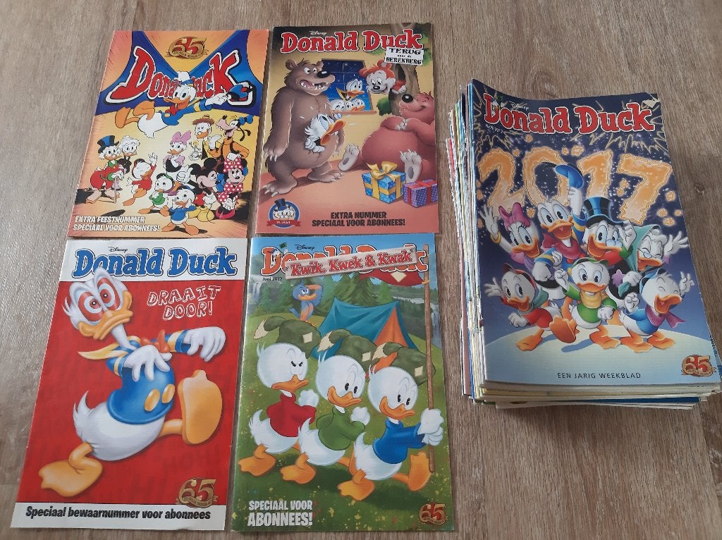 Donald Duck weekblad Complete en bijna complete jaargangen, Boeken, Stripboeken, Gelezen, Complete serie of reeks, Ophalen of Verzenden