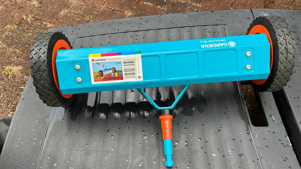 Gardena verticuteer- boy, Tuin en Terras, Ophalen, Zo goed als nieuw, Elektrisch