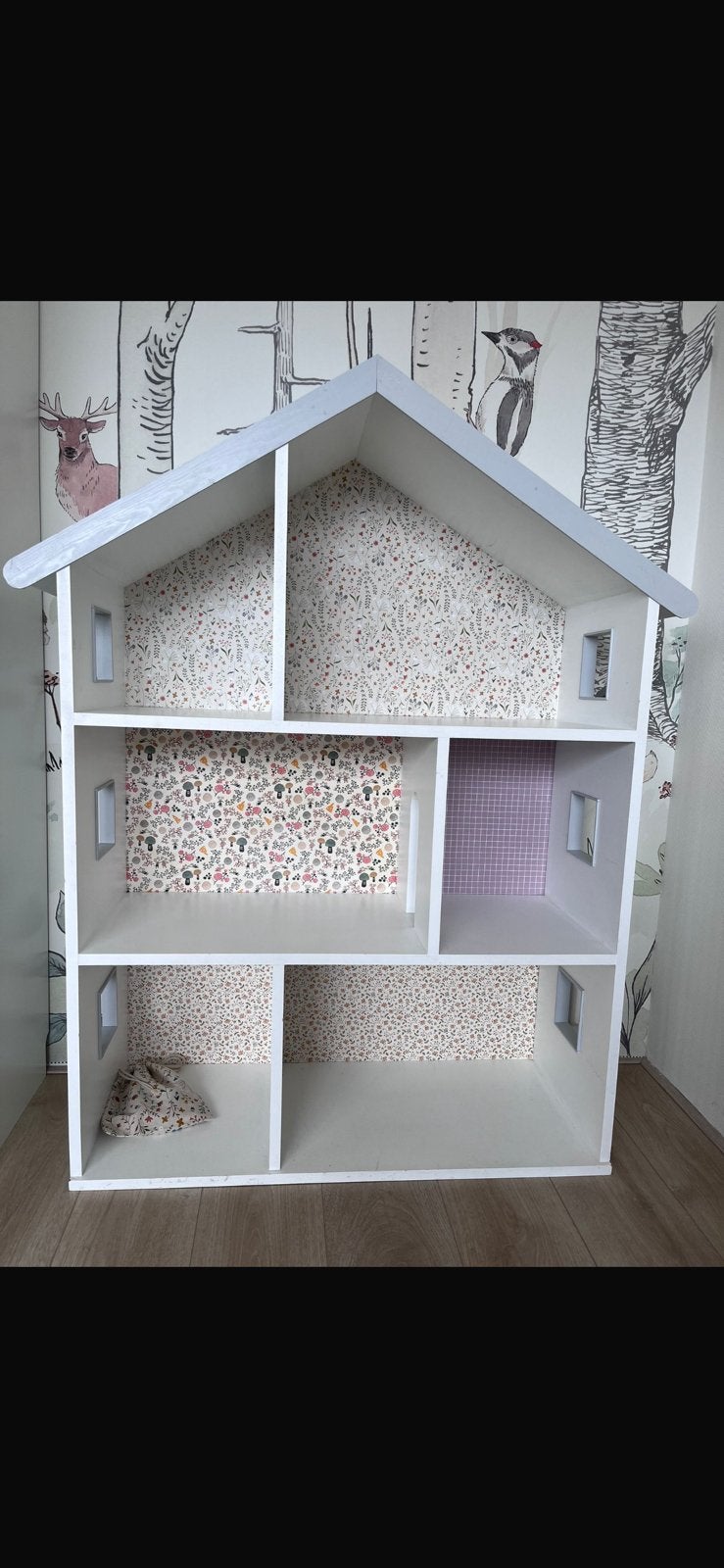 Maileg poppenhuis handgemaakt project dollhouse, Kinderen en Baby's, Ophalen of Verzenden, Zo goed als nieuw, Poppenhuis