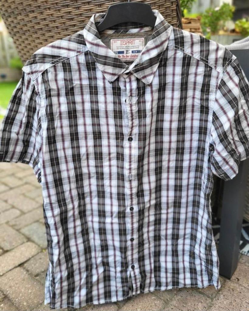 Esprit Heren Overhemd Maat XXL, Kleding | Heren, Overhemden, Wit, Ophalen of Verzenden, Zo goed als nieuw, Overige halswijdtes