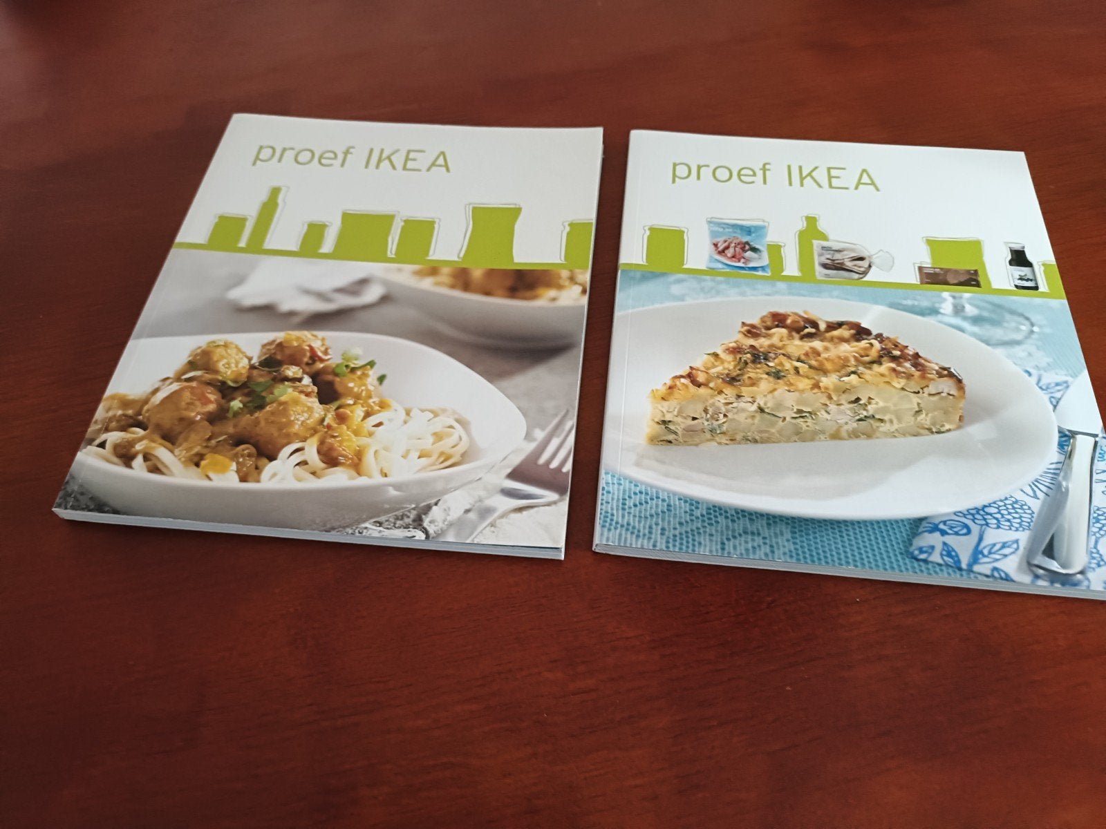 Twee IKEA proef kookboeken, Boeken, Ophalen, Voorgerechten en Soepen, IKEA, Zo goed als nieuw