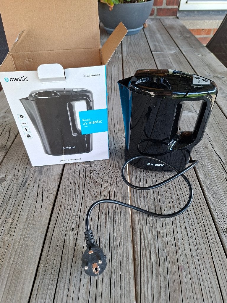 Camping waterkoker 500 Watt, Caravans en Kamperen, Ophalen of Verzenden, Zo goed als nieuw