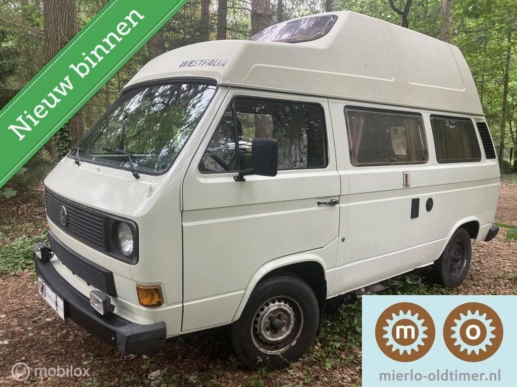 Volkswagen Transporter T3 Westfalia Club Joker 1.6 D 253-609, Gebruikt, 4 cilinders, Wit, Te koop
