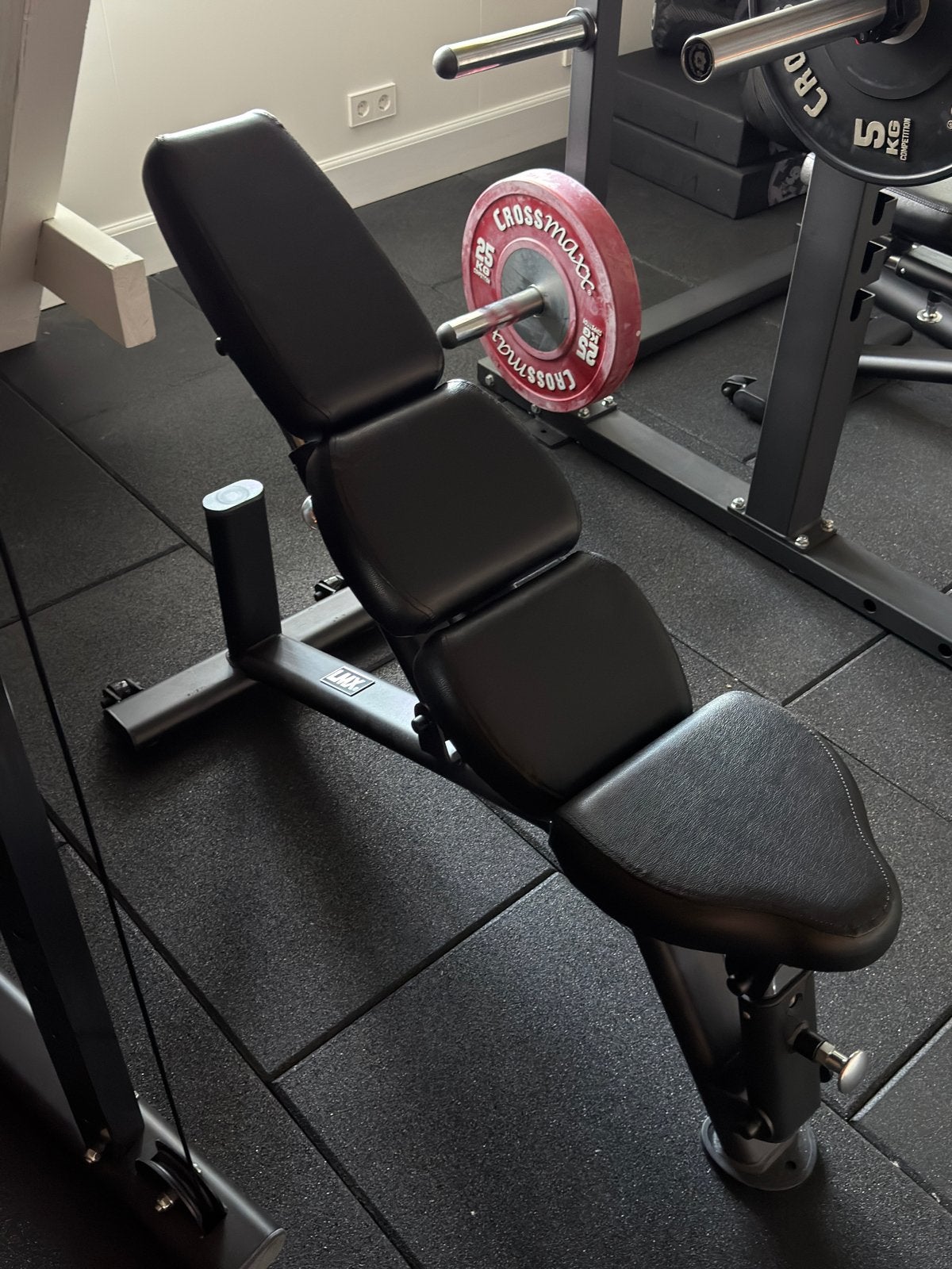 LifeMaxx LMX Verstelbare Fitnessbank - Zo goed als nieuw, Ophalen, Krachtstation, Armen, Zo goed als nieuw