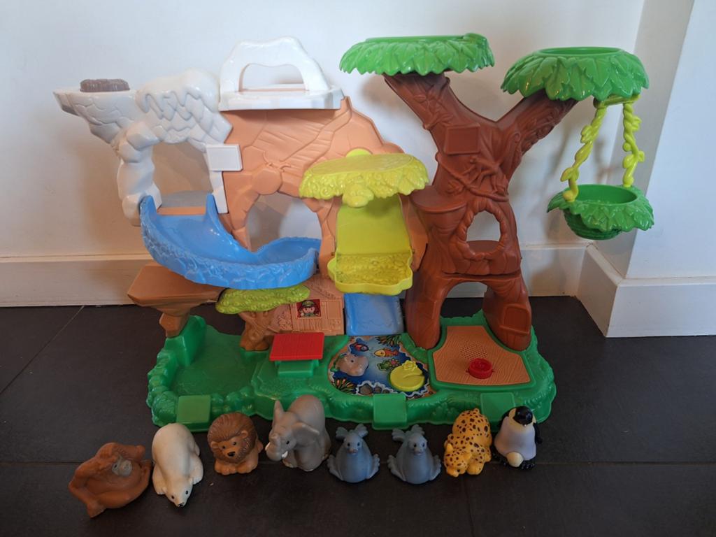 Fisher-Price Little People Dierentuin Speelset met Dieren, Ophalen