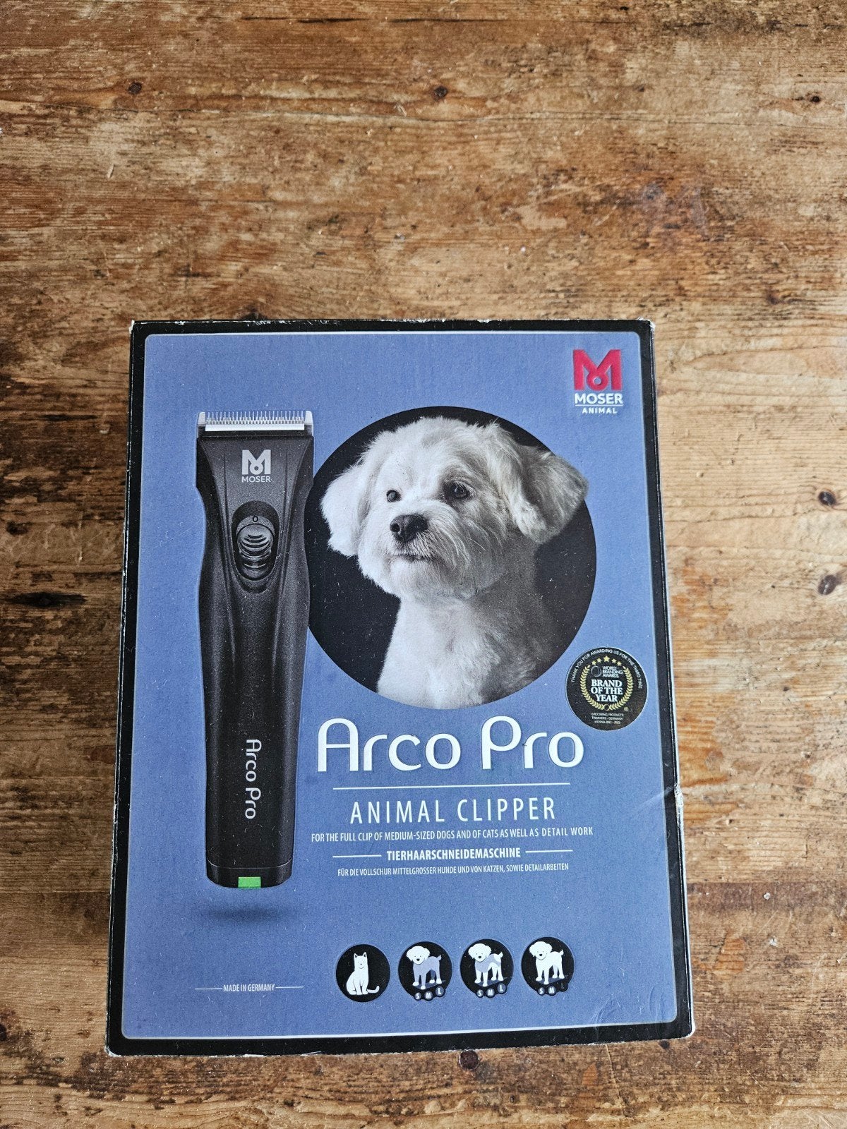 moser tondeuse arco pro, Dieren en Toebehoren, Ophalen of Verzenden, Zo goed als nieuw