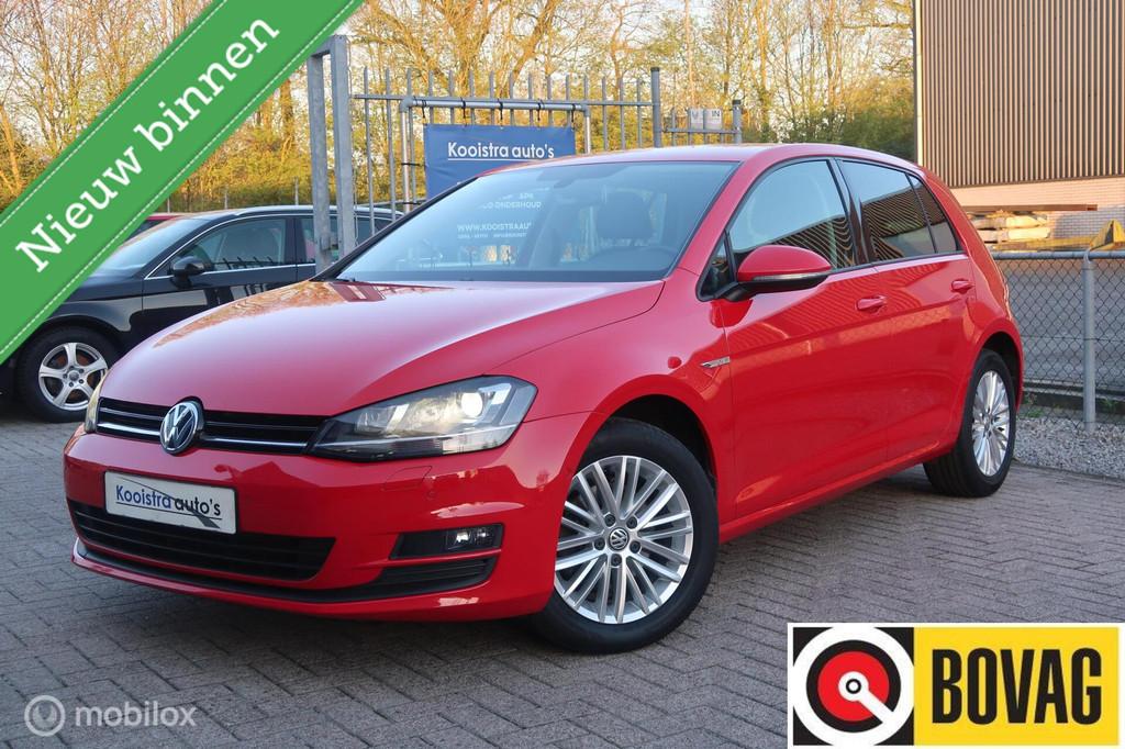 Volkswagen Golf 1.4 TSI CUP Edition AUTOMAAT, CRUISECONTROL, Auto's, Gebruikt, Zwart, 4 cilinders, Golf